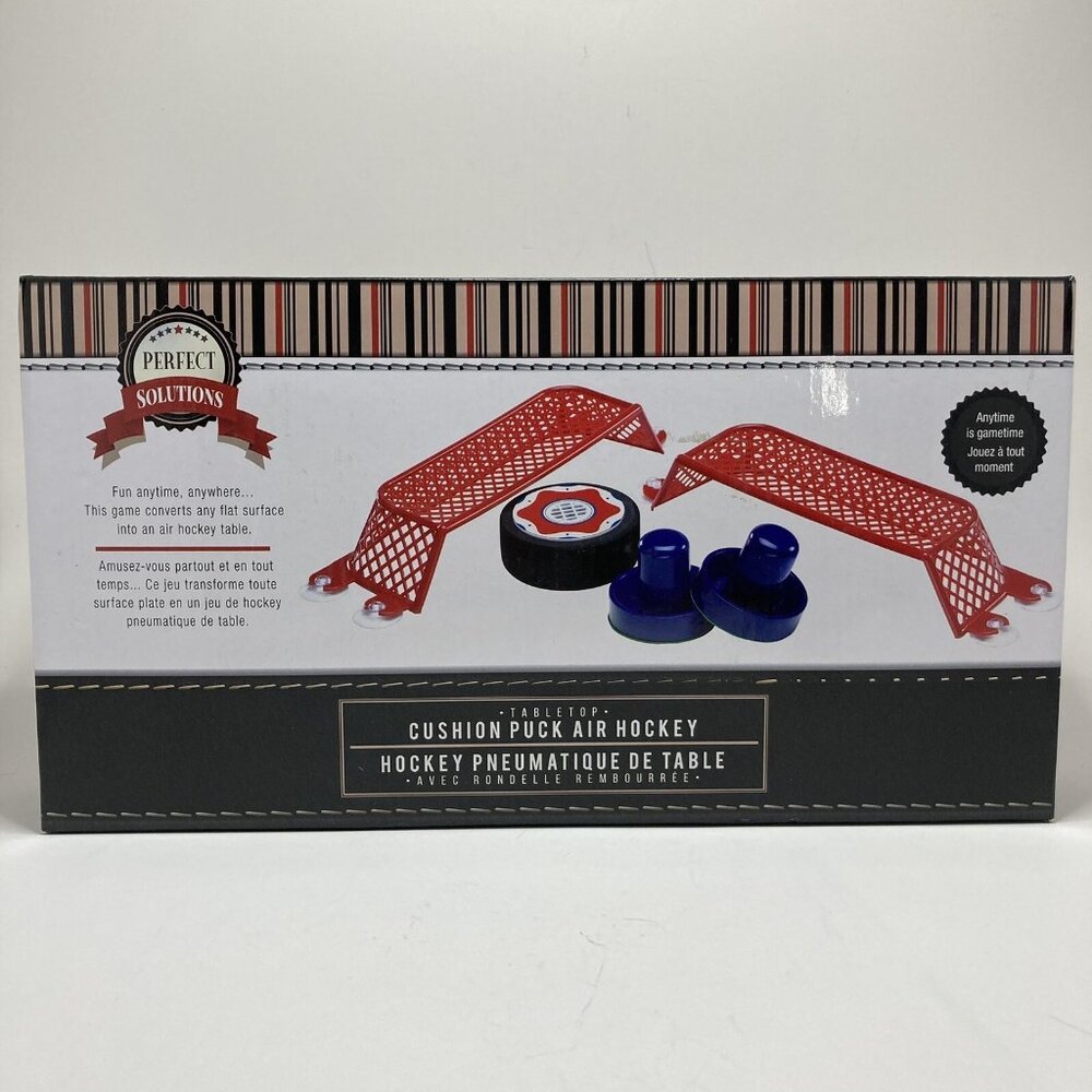 Table Top Cushion Puck Air Hockey Game by Perfect Solutions